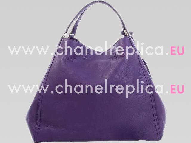 Gucci 2012 Soho Calfskin Tote Bag Purple G360915