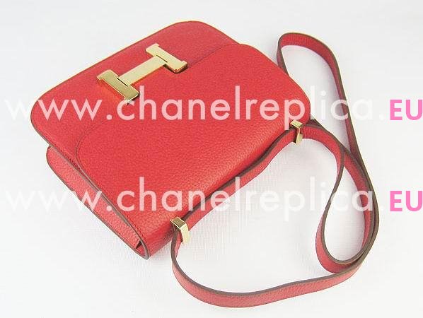 Hermes Constance Bag Micro Mini In Red(Gold) H1017RG