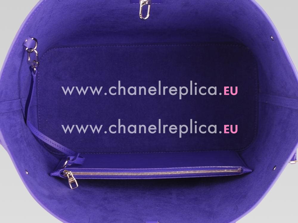 Louis Vuitton Epi Leather Neverfull MM Purple M40883