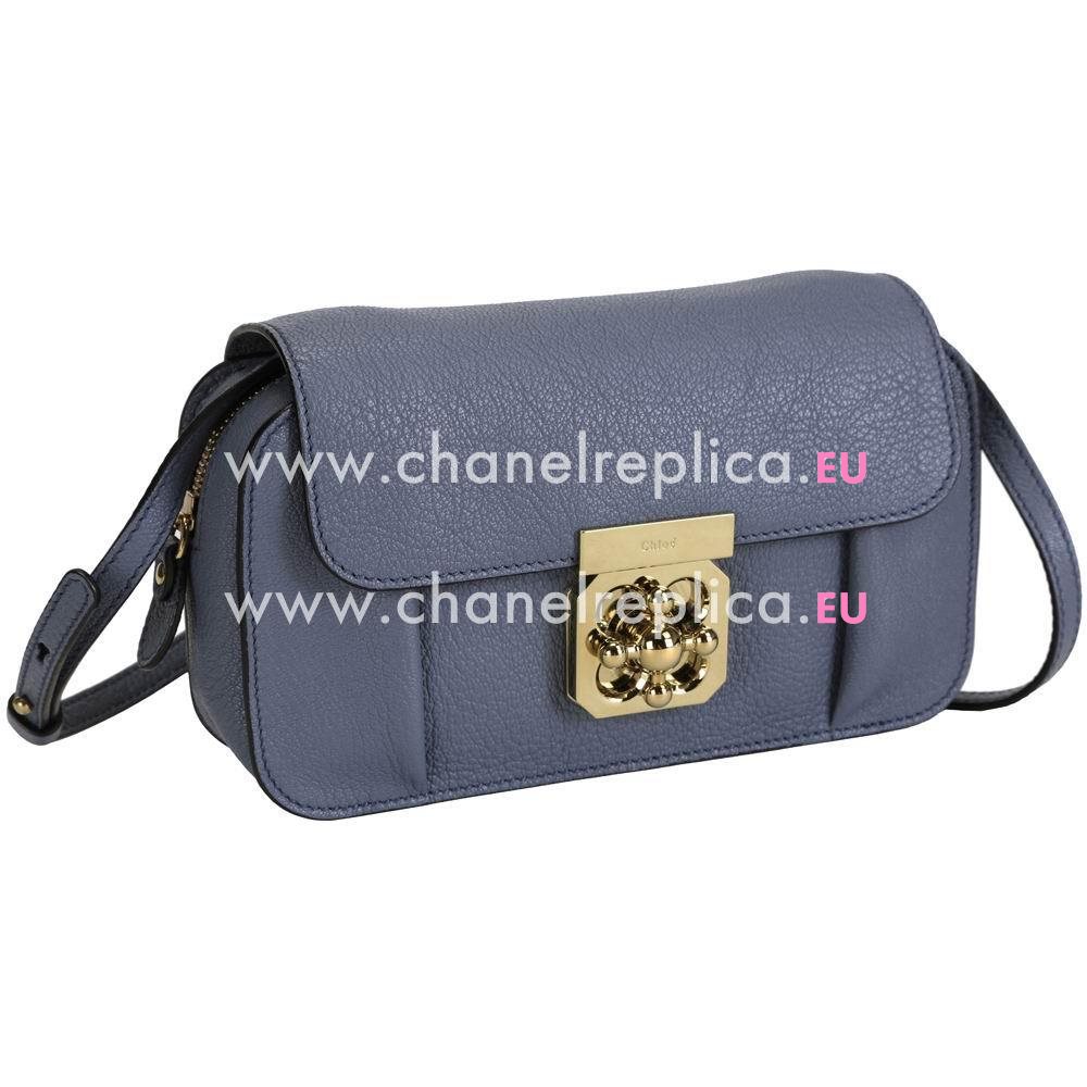 Chloe Elsie Goatskin Bag In Gray blue C5489821