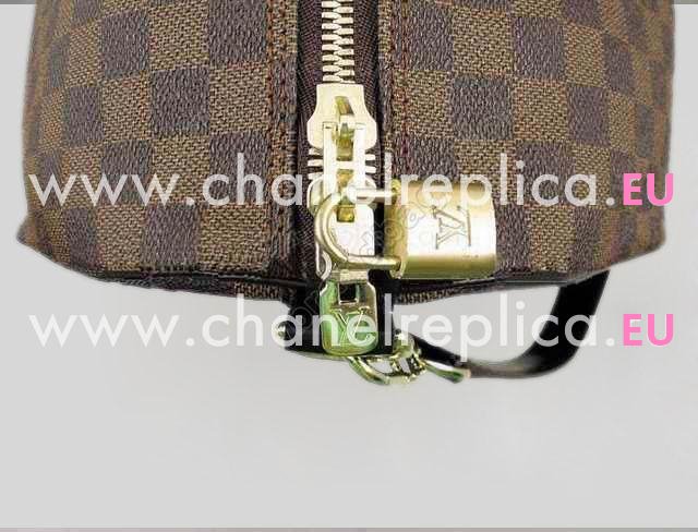 Louis Vuitton Damier Canvas Keepall 55 With Strap N41414