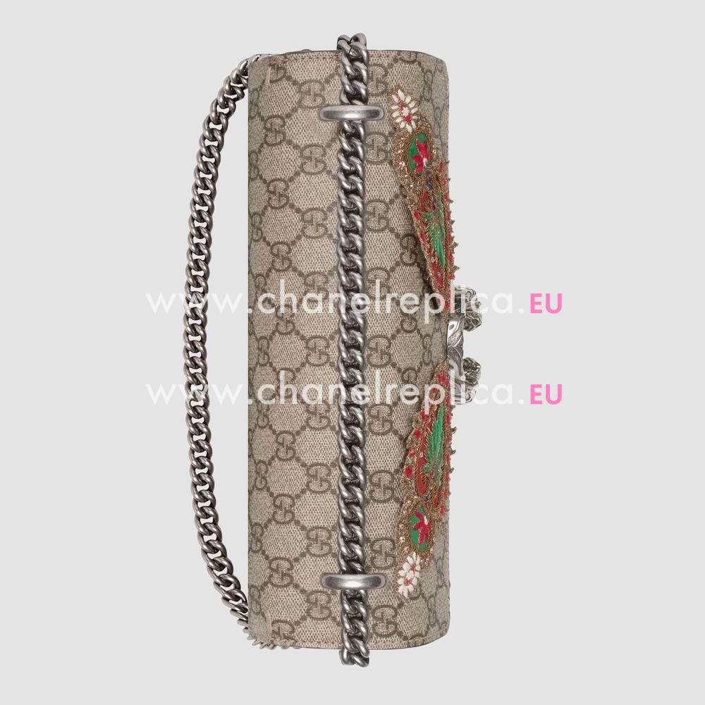 Gucci Dionysus embroidered shoulder bag 400249 K8K2N 9749