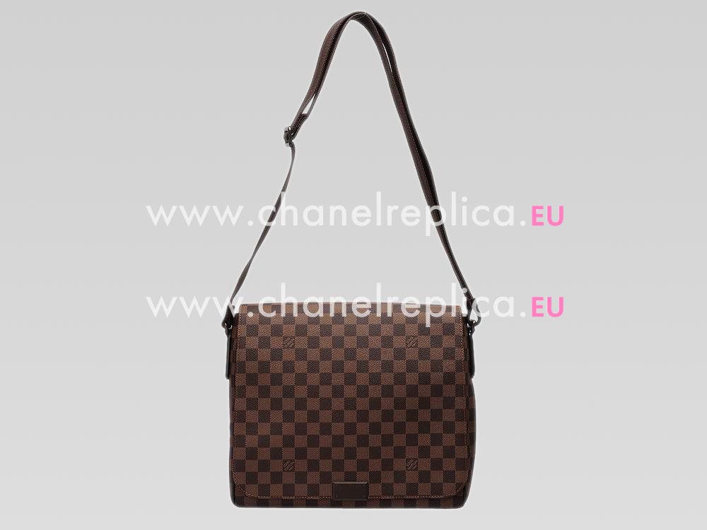 Louis Vuitton Damier Ebene Canvas District MM Messenger N41212