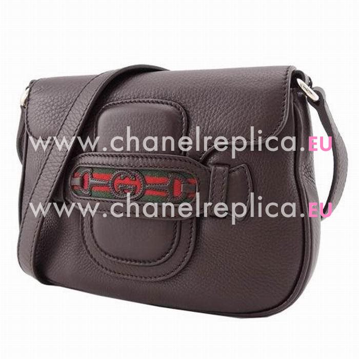 Gucci Calfskin Bag Dark Coffee G5594655