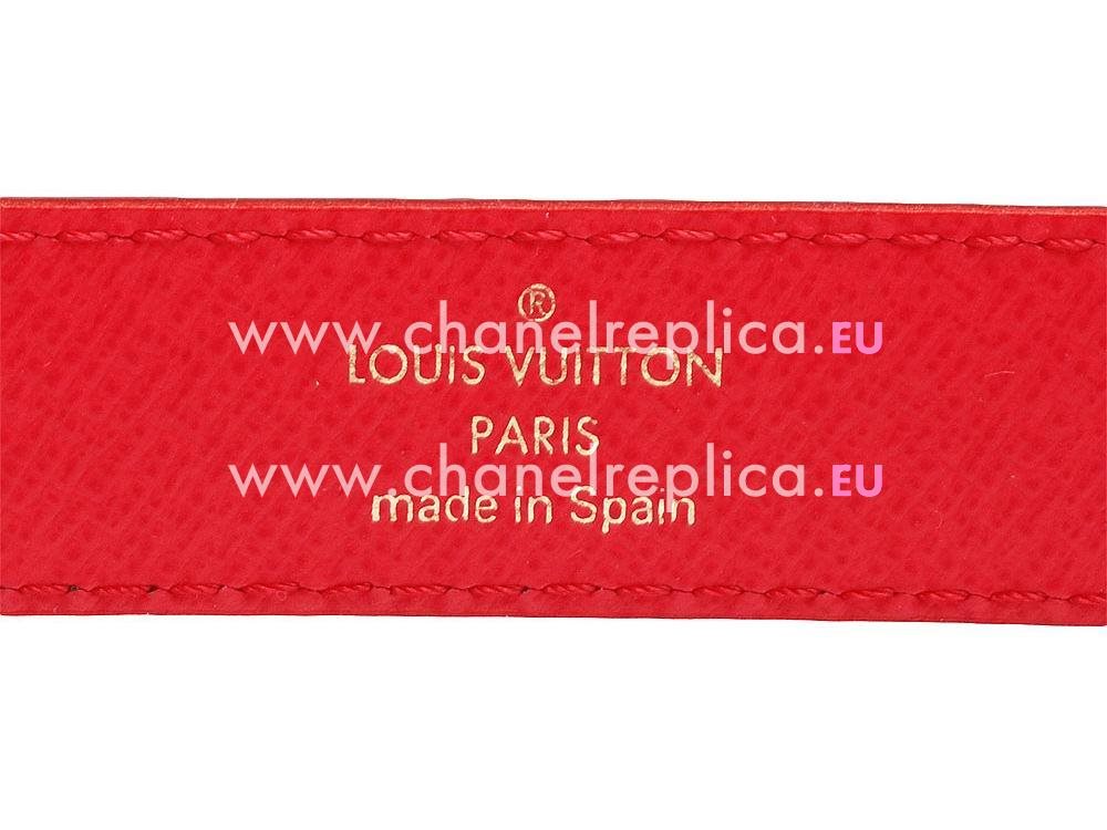 Louis Vuitton Monogram Dark Multicolore Gold Buckle Belt M96830