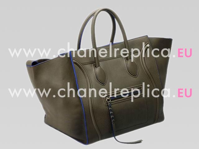 Celine Square Phantom Luggage Bag In Khaki CE44577