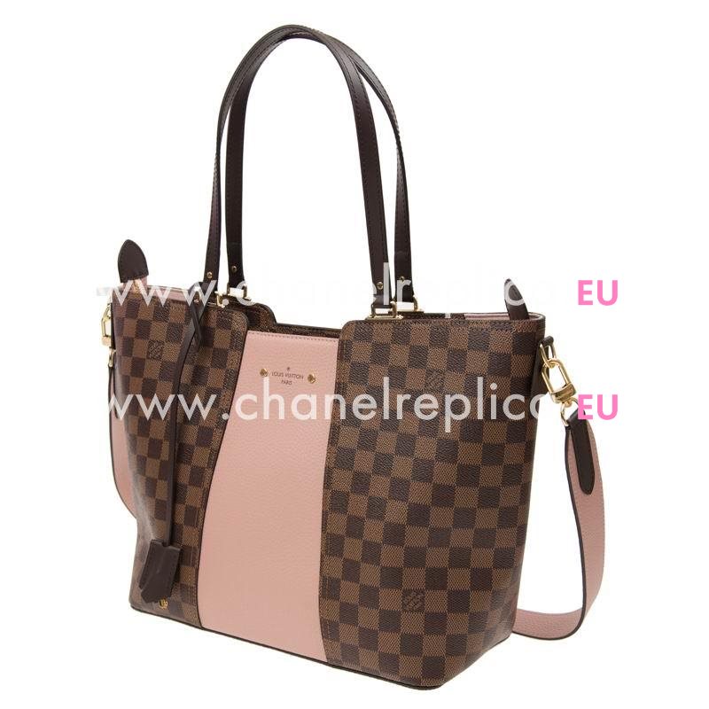 Louis Vuitton Jersey Damier Ebene Canvas Taurillon leather exterior Bag N44041