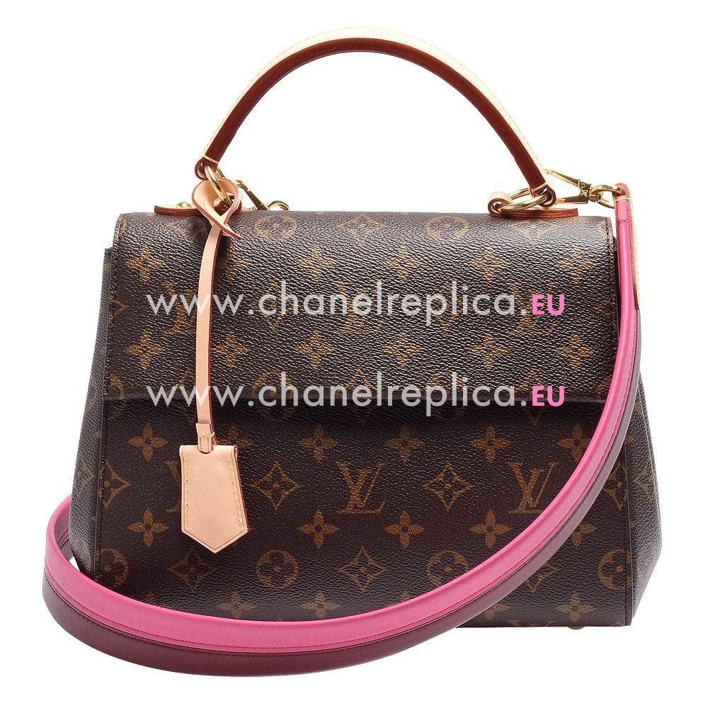 Louis Vuitton Monogram Canvas Cluny BB Shouldbag M42738