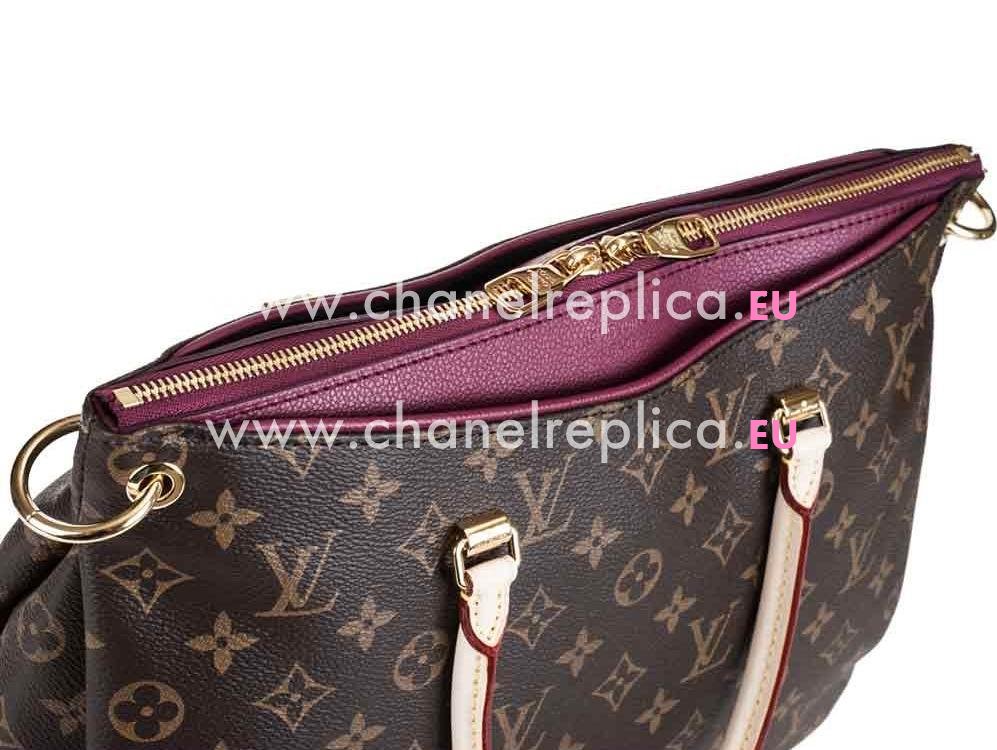 Louis Vuitton Monogram canvas Pallas In Aurore M40906