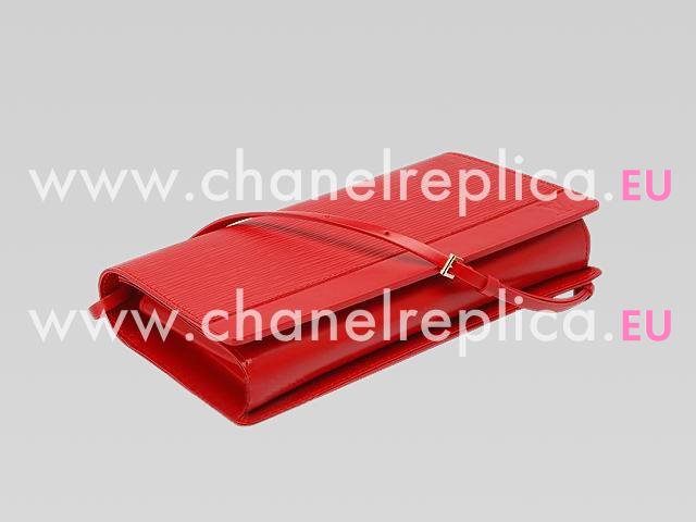 Louis Vuitton EPI Leather Honfleur Clutch Bag In Red M5273E