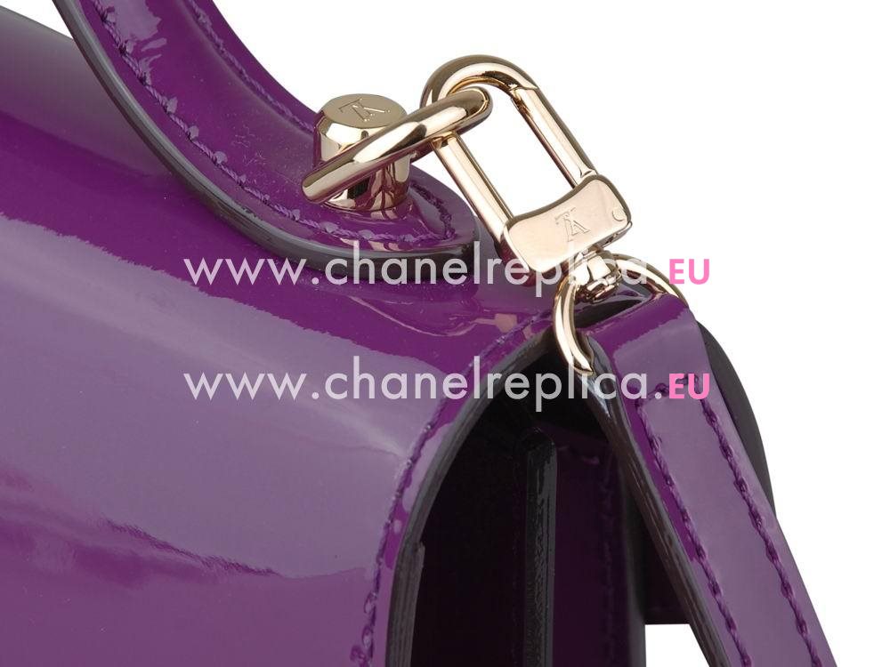 Louis Vuitton Monogram Vernis Monceau BB Amethyste M90112