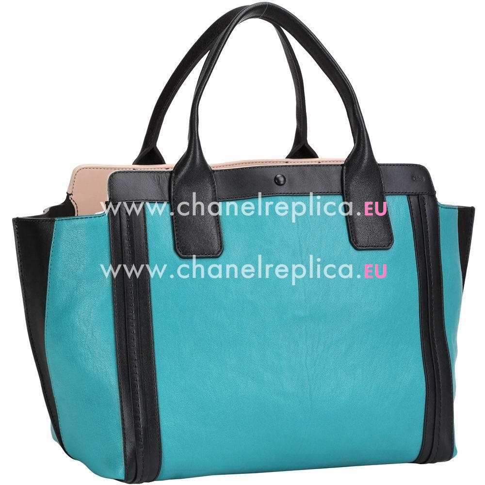Chloe ALISON Sheepskin Bag In Tuekey Blue C5457877