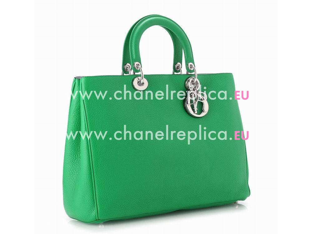 Dior Diorissimo Series Green Large Size Bag D38807