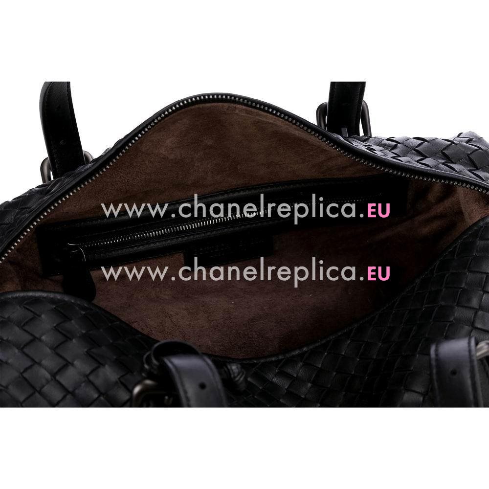 Bottega Veneta Classic Nappa Leather Woven Bag Black B4532391