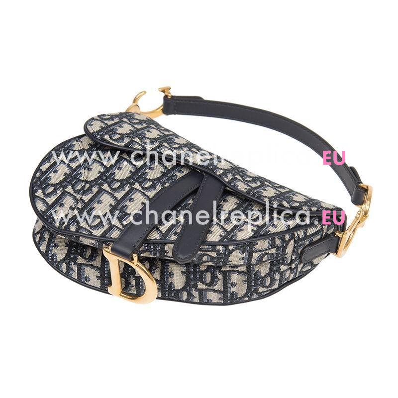 Christian Dior Mini Dior Oblique Saddle Bag M0447CTZQM928