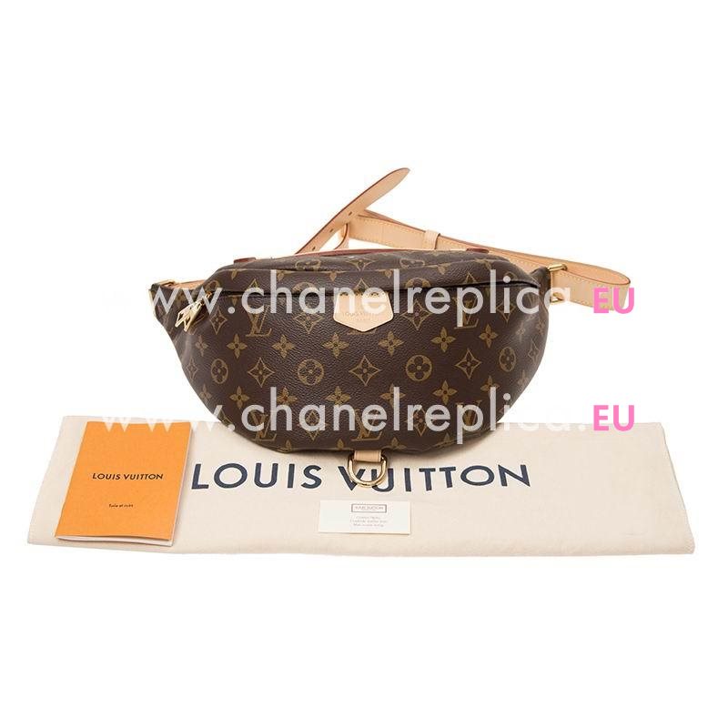 Louis Vuitton Monogram Canvas And Natural Cowhide Leather Bumbag M43644