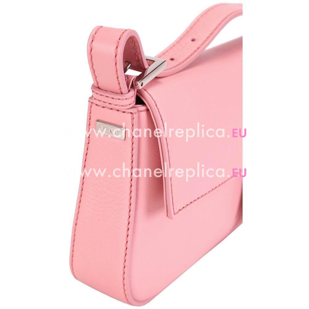 FENDI Baguette Calfskin Bag Pink F5489866