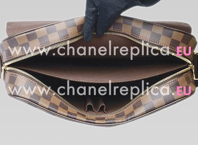 Louis Vuitton Damier Ebene Canvas Shelton MM Bag N41149