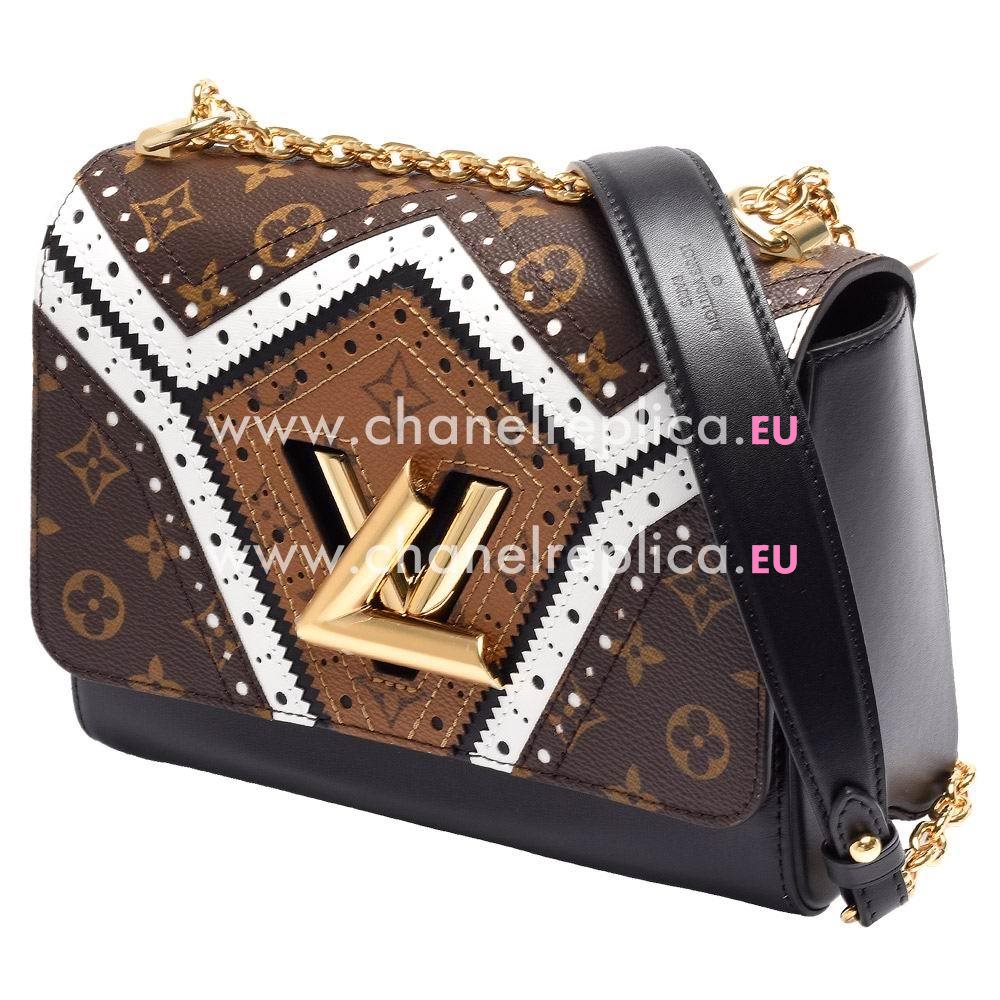 Louis Vuitton 2017 Fall-Winter Timeless Monogram Canvas Twist MM M44214