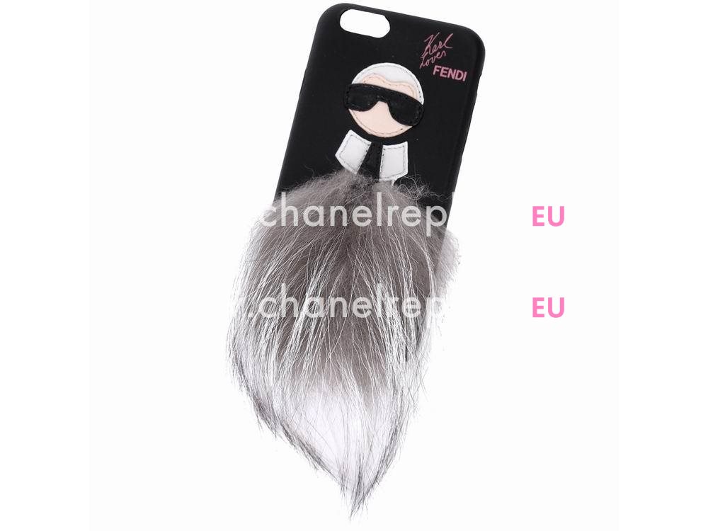 FENDI Karlito Iphone 6 Shell The Fox Black FB870C39