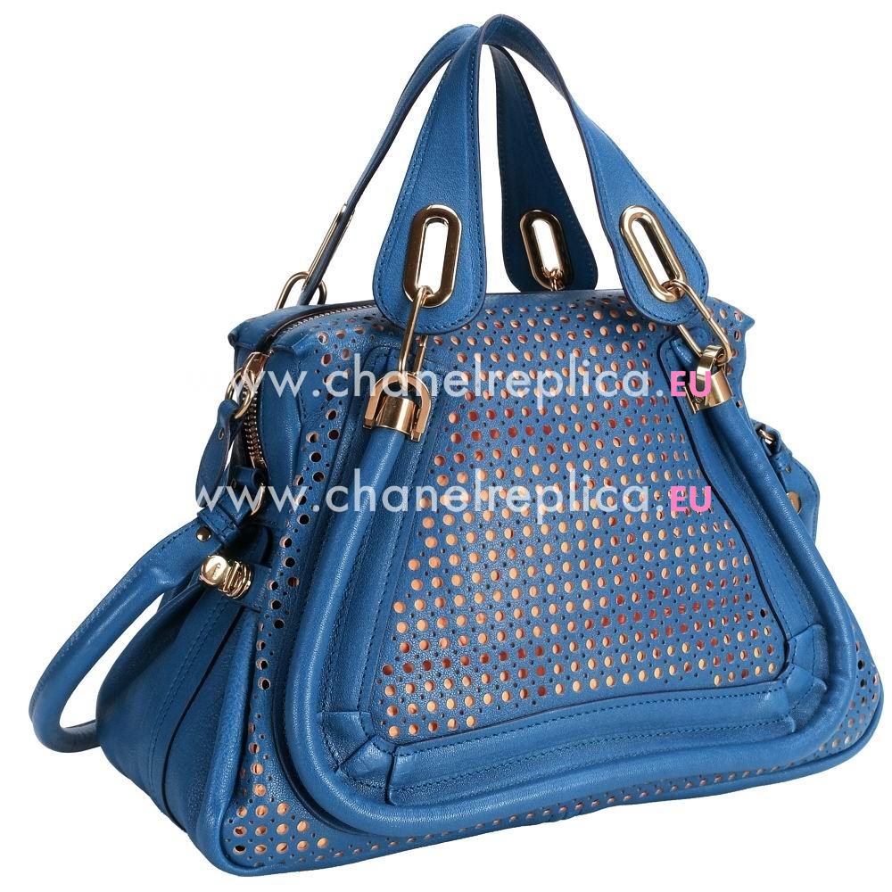 Chloe It Bag Party Calfskin Bag In Blue C5243775