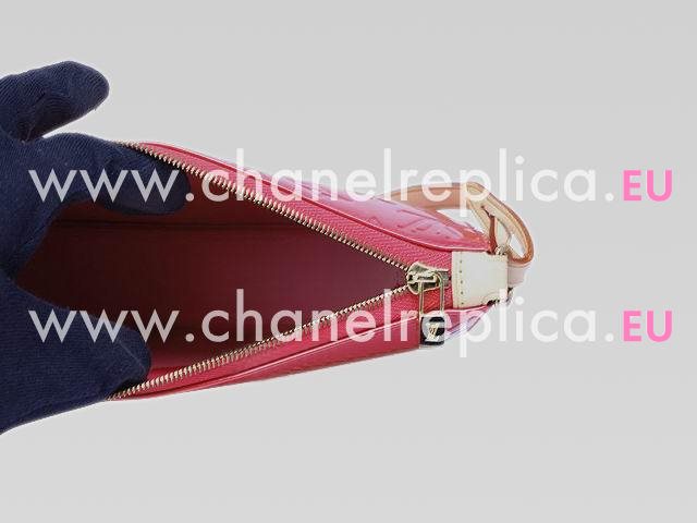 Louis Vuitton Monogram Vernis Pochette Accessoires NM Pink M91574