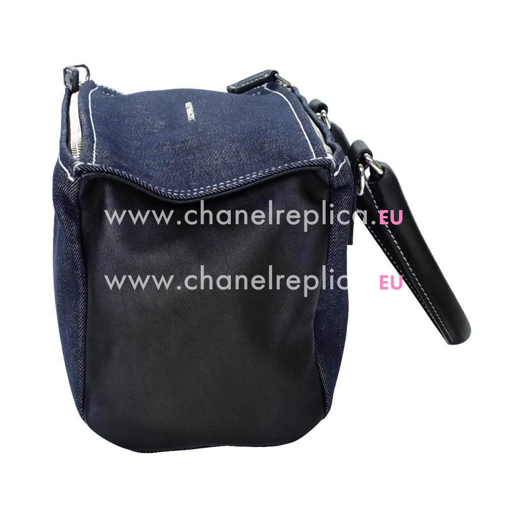 Givenchy Antigona Goatskin Bag In Deep Blue Gi6112012