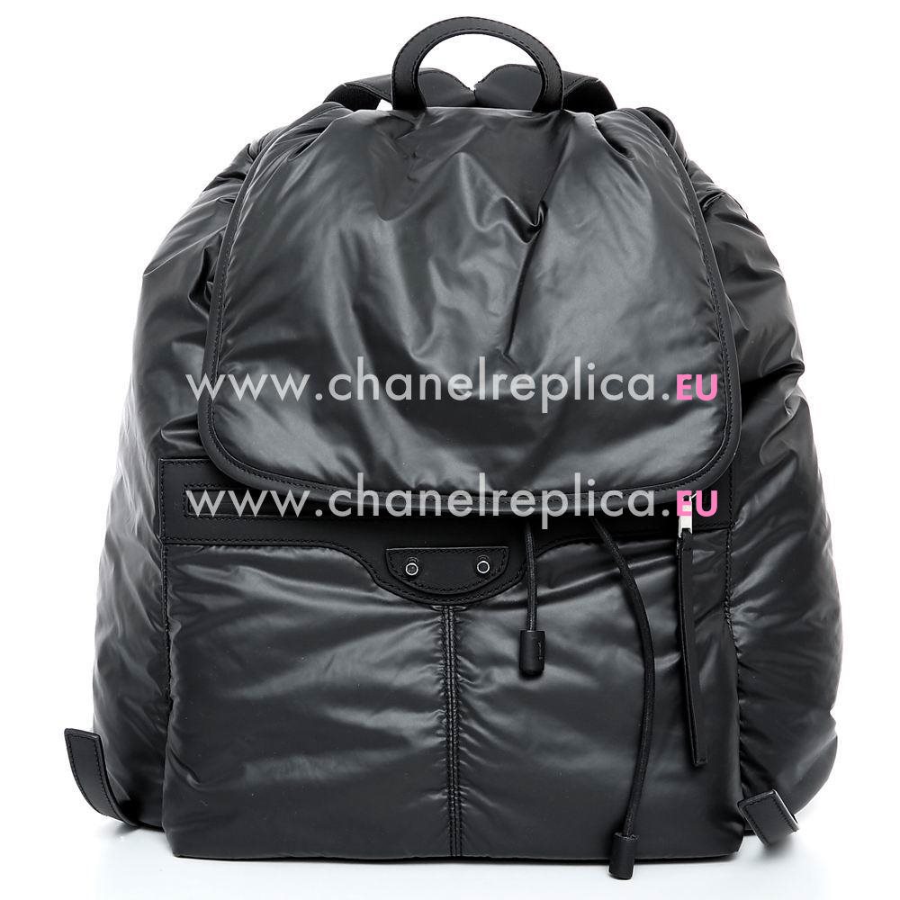 Balenciaga Lambskin Backpack Black B5598293