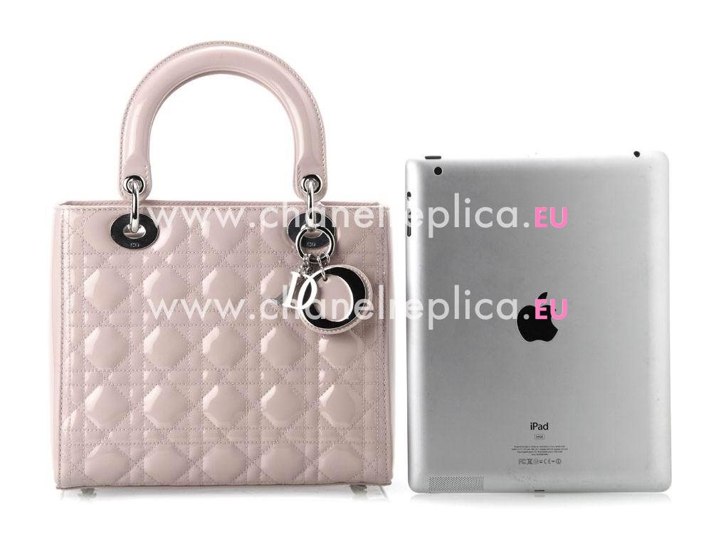 Dior Lady Dior Cannage Lambskin Cherry Pink D2990