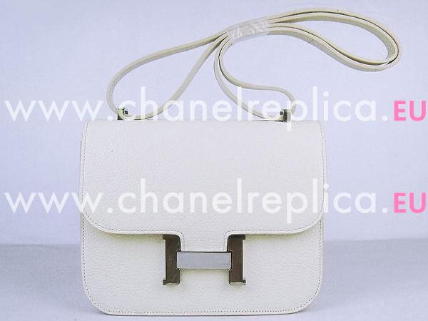 Hermes Constance Bag Micro Mini Off-white(Silver) H1017OWS