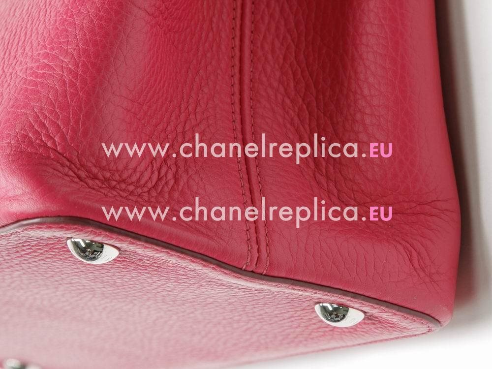Louis Vuitton Taurillon Leather Capucines MM Fuchsia M94519