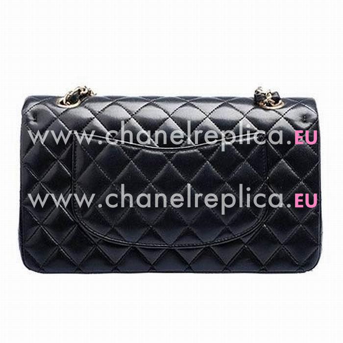 CHANEL Coco Rhomboids Gold Hardware Lambskin Bag in Black C7090707