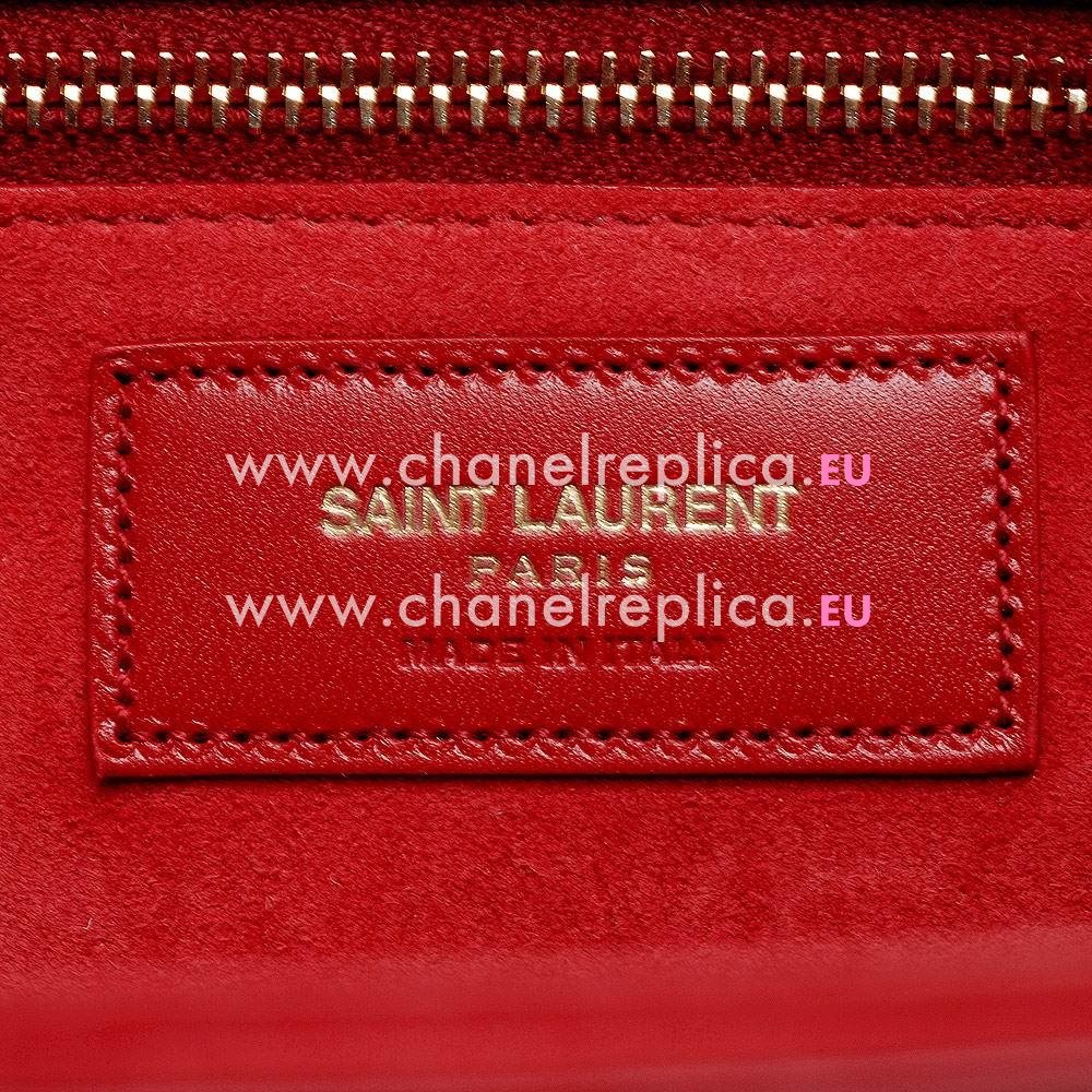 YSL UNIVERSITE Calfskin Bag In Red YSL5635466