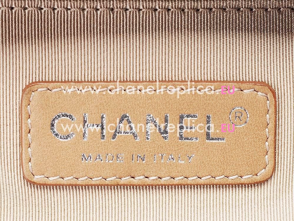 Chanel Caviar Leather Chain Strap Gst Bag In Blue(Caviar) A45982