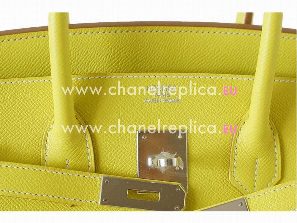 Hermes Birkin 35 Lime Candy Epsom Leather Palladium H1035EYH