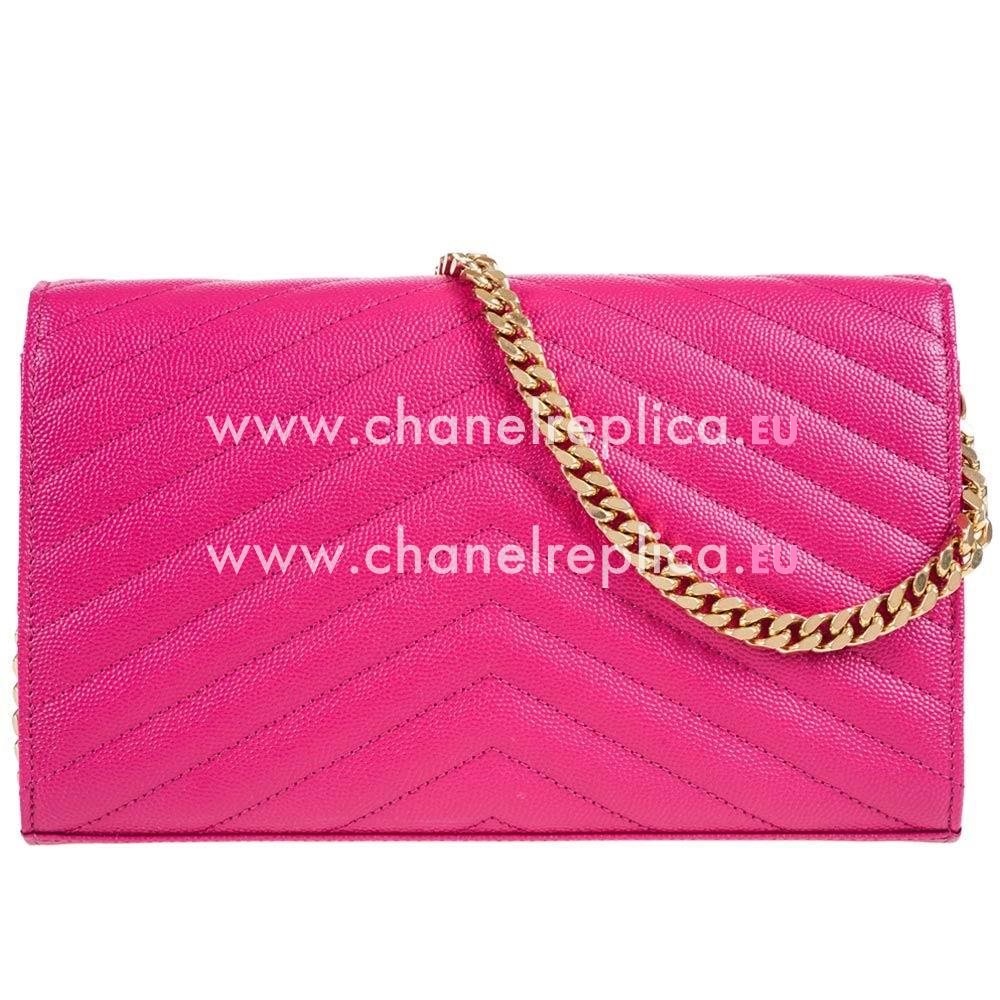 YSL Saint Laurent Cavier Calfskin Bag In Pink YSL5371988