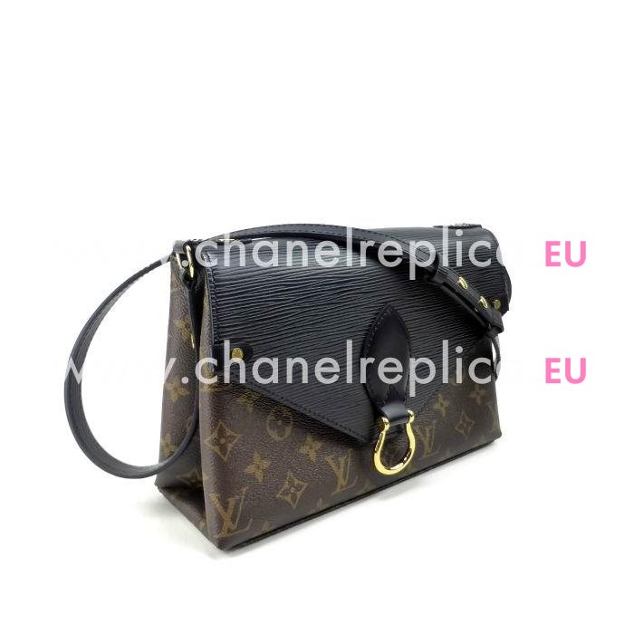 Louis Vuitton Saint Michel Monogram Canvas and Epi Leather Shoulder Bag M44030