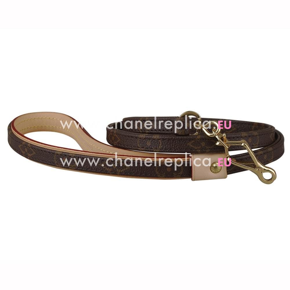 Louis Vuitton Classic Monogram Baxter Dog Collar M58056