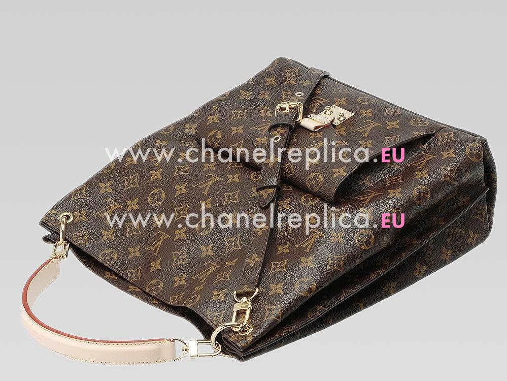 Louis Vuitton 2013 New Monogram Canvas Metis Bag M40781