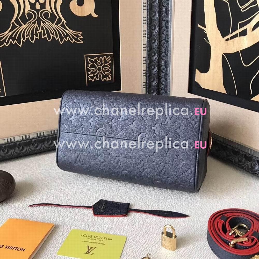 Louis Vuitton Speedy Bandouliere 25 Monogram Empreinte Bag M43501