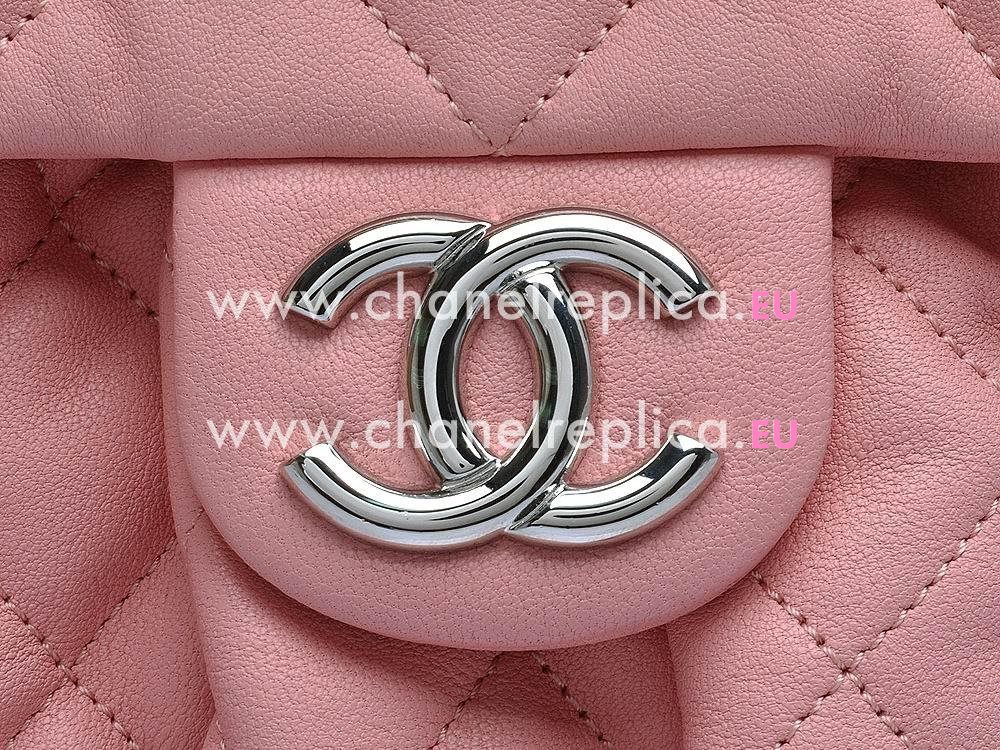 Chanel Quilted Wrinkled Calfskin Leather Crossbody Bag A51453