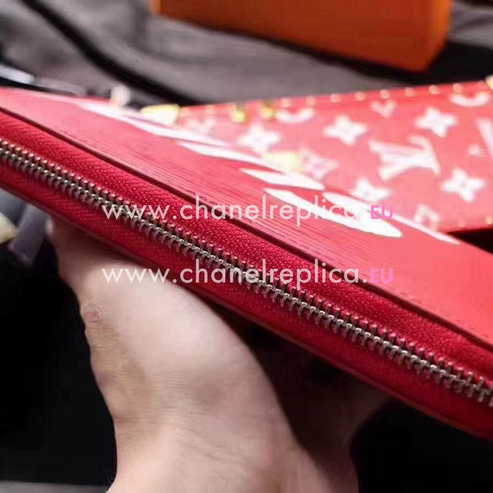 Louis Vuitton Supreme Epi Leather Zippy Wallet M7072804