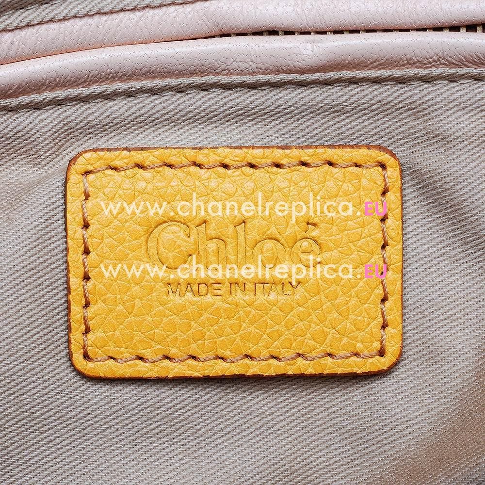 Chloe It Bag Party Caviar Calfskin Bag In Sun Yellow C5108718