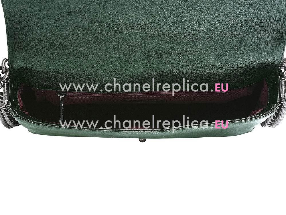 Chanel Lambskin Colorful 30cm Bag Chain Green A35694B