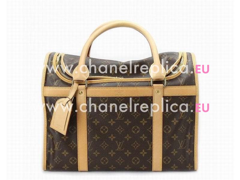 Louis Vuitton Monogram Canvas Dog Carrier 40 M42024