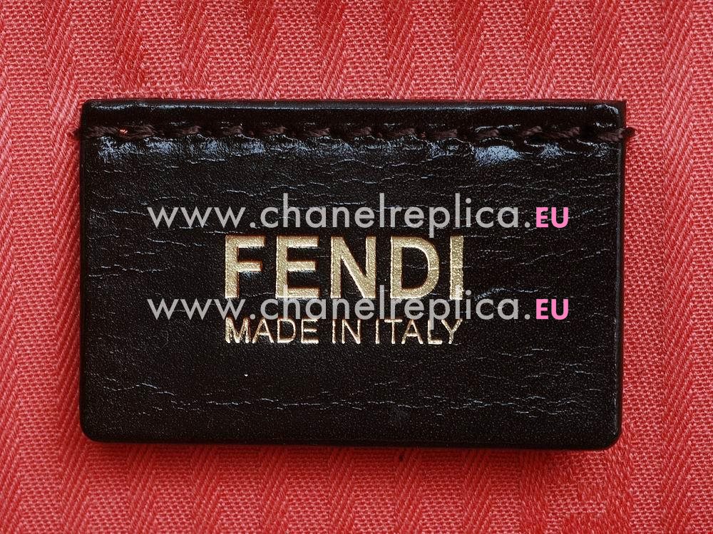 Fendi Petit 2Jours Cowhide Hand/shouldbag Hot Pink F511409