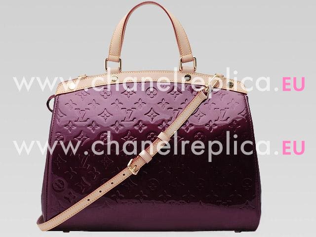 Louis Vuitton 2012 Monogram Vernis Brea GM Rouge Fauviste M91689