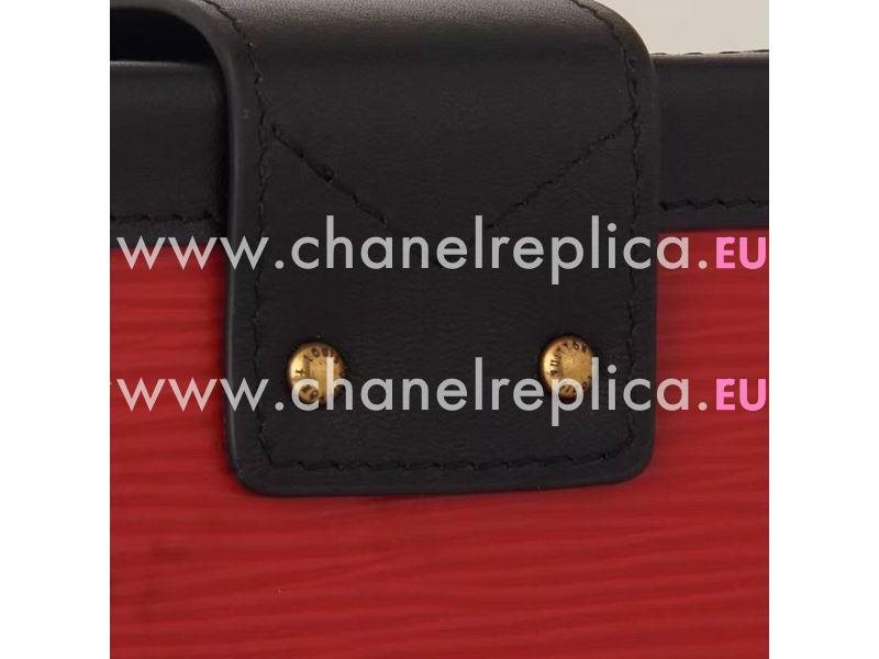 LOUIS VUITTON PETITE MALLE IN RED M50013