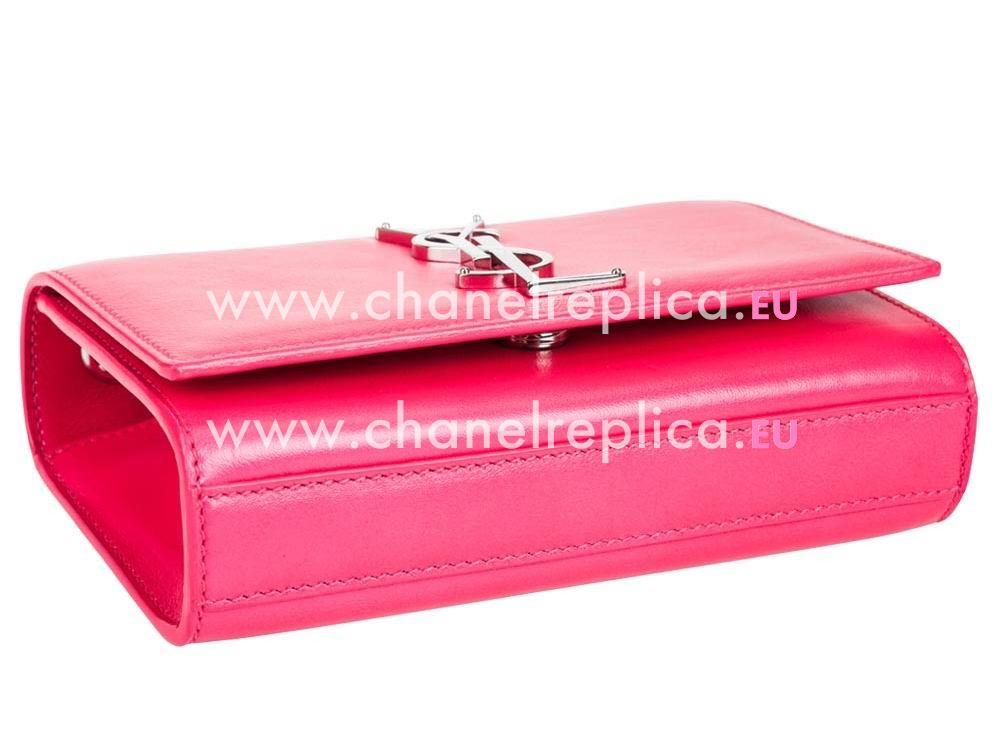 YSL Saint Laurent Cabas Monogram Y Calfskin Bag In Candy Pink YSL5037577