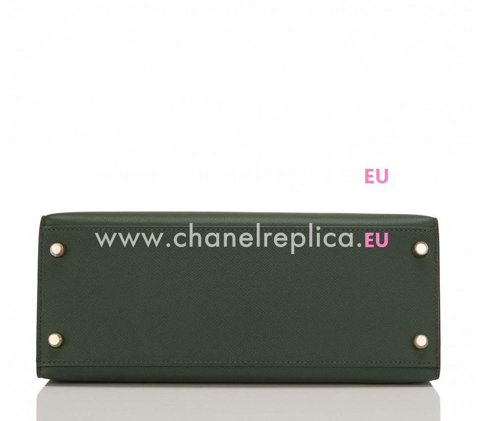 Hermes Kelly Sellier 28cm Vert Anglais Epsom Leather with Gold Hardware HK1028VAE